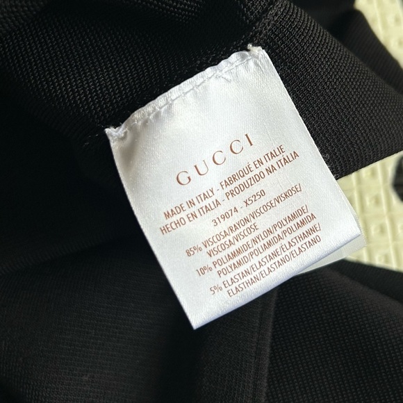 Gucci Black mid length Black dress size M - Picture 8 of 12